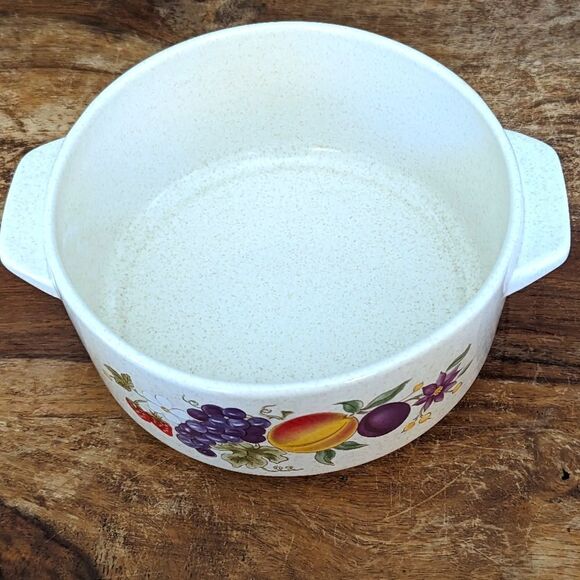 Vintage Lenox Summer Harvest Serving Dish Casserole Temper Ware - Picture 2 of 10